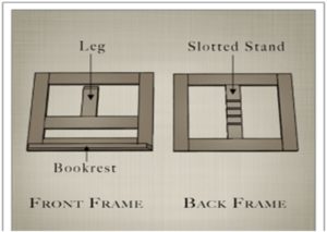 el yapımı kitap standı